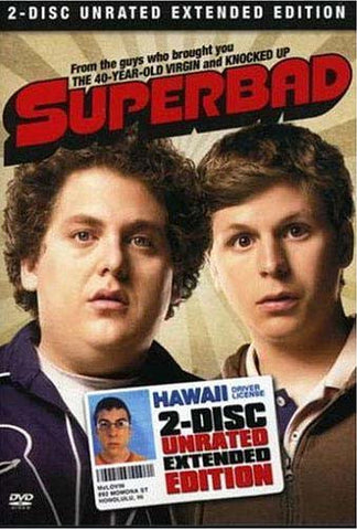 Superbad - Two-Disc Unrated Extended Edition (With Bonus Skullcap) (Boxset) DVD Movie 
