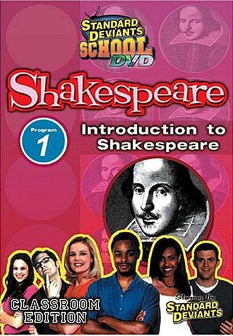 Standard Deviants School - Shakespeare - Program 1 - Introduction to Shakespeare (Classroom Edition) DVD Movie 