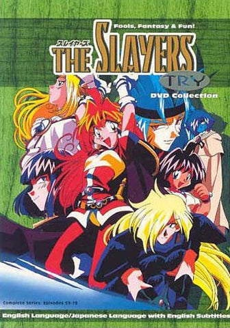 The Slayers - Try DVD Collection Episodes 53 - 78 (Boxset) DVD Movie 