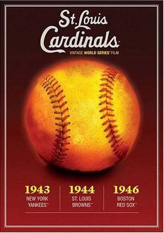 St. Louis Cardinals Vintage World Series Films 1943, 1944 and 1946 DVD Movie 