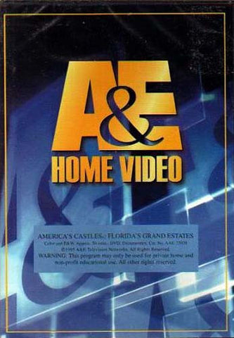America's Castles: Florida's Grand Estates DVD Movie 
