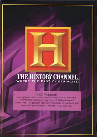 High Voltage - The History Channel DVD Movie 