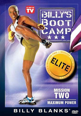 Billy Blanks Bootcamp Elite - Mission 2: Maximum Power DVD Movie 