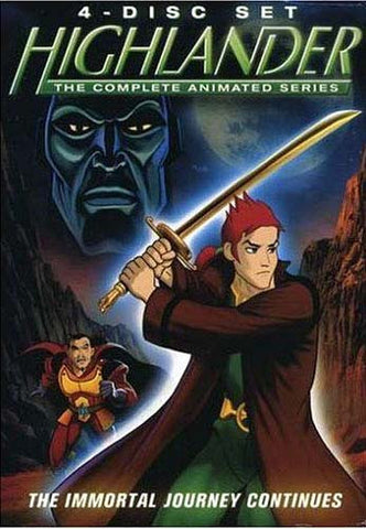 Highlander - The Complete Animated Series - Part 1 and 2 (Boxset) DVD Movie 