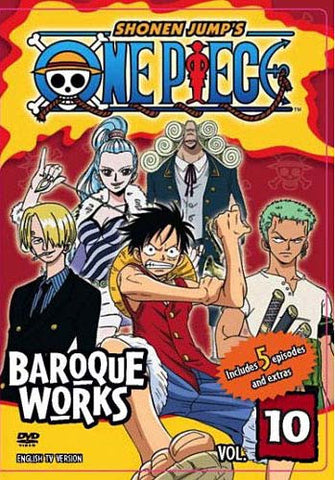 One Piece - Baroque Works, Vol. 10 DVD Movie 