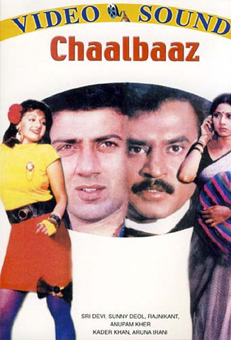 Chaalbaaz (Original Hindi Movie) DVD Movie 