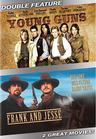Young Guns/The Last Days of Frank and Jesse James (Double Feature) DVD Movie 