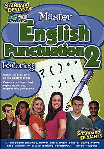 Standard Deviants - Master English Punctuation 2 DVD Movie 