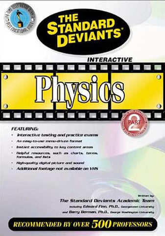Standard Deviants - Physics, Part 2 DVD Movie 