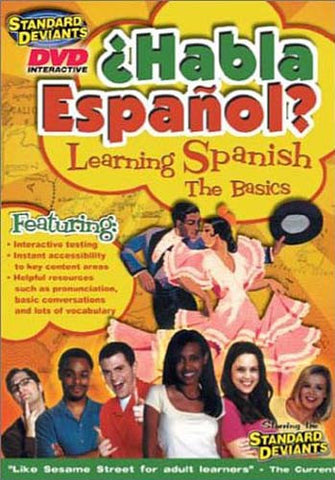 Standard Deviants - Habla Espanol - Learning Spanish - The Basics DVD Movie 