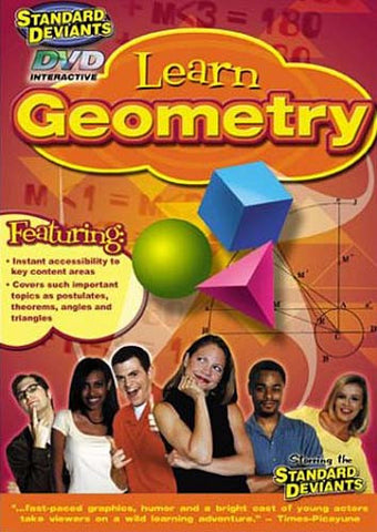 Standard Deviants - Learn Geometry DVD Movie 