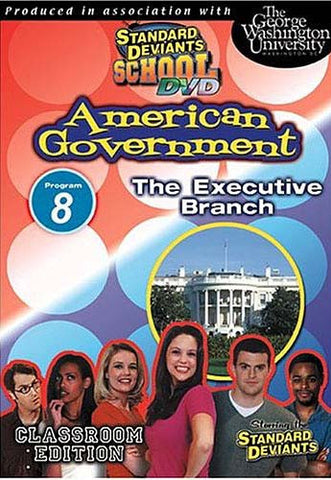 Standard Deviants School - American Government, Program 8 - The Executive Branch DVD Movie 
