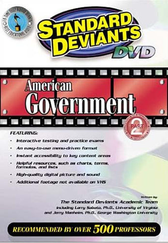 The Standard Deviants - American Government, Part 2 DVD Movie 
