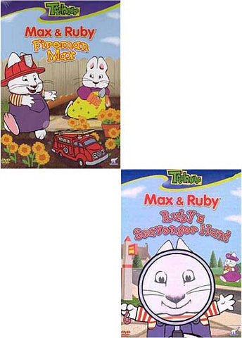 Max and Ruby - Fireman Max/Ruby's Scavenger Hunt (2 pack) DVD Movie 