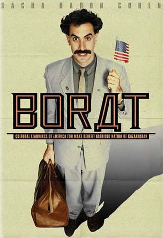 Borat - Cultural Learnings of America for Make Benefit Glorious Nation of Kazakhstan (Full Screen) DVD Movie 