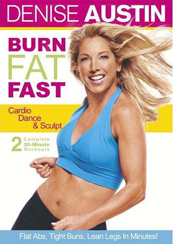 Denise Austin - Burn Fat Fast - Cardio Dance and Sculpt (MAPLE) DVD Movie 