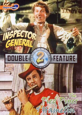 The Inspector General / Pied Piper of Hamelin (Double Feature) DVD Movie 