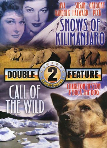 Snows of Kilimanjaro / Call of the Wild (Double Feature) DVD Movie 