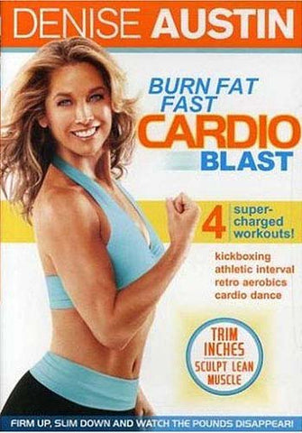 Denise Austin - Burn Fat Fast - Cardio Blast (MAPLE) DVD Movie 