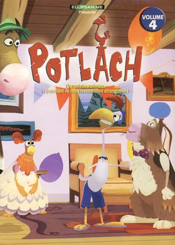 Potlach - Vol.4 (French Cover) DVD Movie 