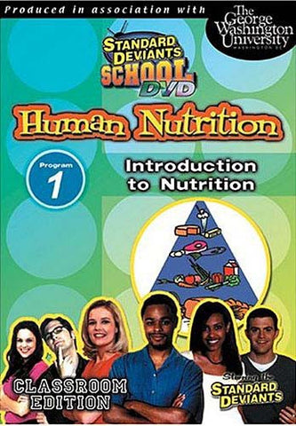 Standard Deviants School - Human Nutrition - Program 1 - Introduction to Nutrition DVD Movie 