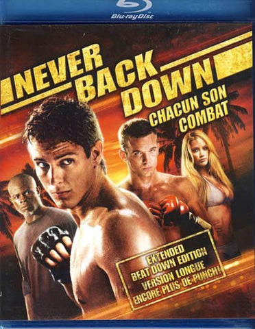 Never Back Down (Extended Beat Down Edition) (Blu-ray) BLU-RAY Movie 