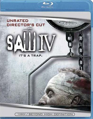 Saw IV (Unrated Director s Cut) (Blu-ray) BLU-RAY Movie 