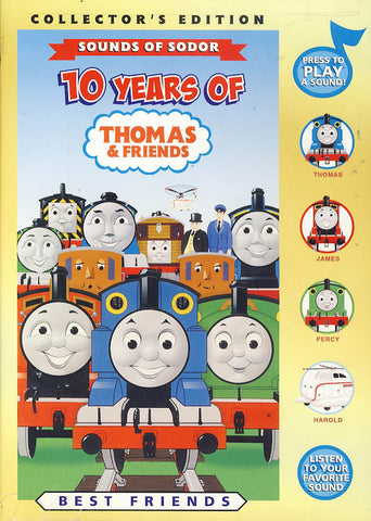 Thomas and Friends - Best Friends - Sounds Of Sodor - 10 Years of Thomas (Collector s Edition) DVD Movie 
