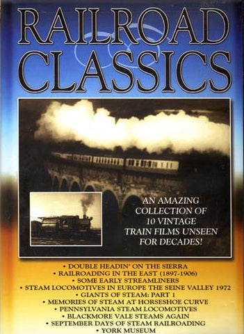 Railroad Classics DVD Movie 