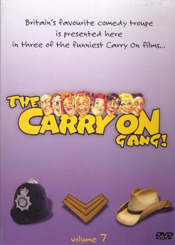 The Carry On Gang - Vol.7 (Carry On Cowboy/Carry on Sergeant/Carry On Costable) (Boxset) DVD Movie 
