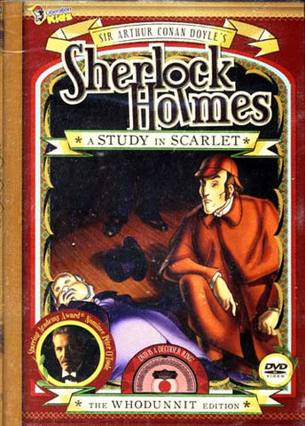 Sherlock Holmes - A Study in Scarlet DVD Movie 