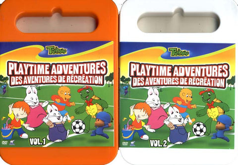 Treehouse 2 DVDs - Playtime Adventures / Des Aventures de RУЉcrУЉation Vol.1 - 2 (2 Pack) (Boxset) DVD Movie 
