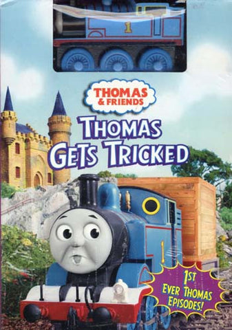 Thomas and Friends - Thomas Gets Tricked (With Wooden Train) (Boxset) DVD Movie 