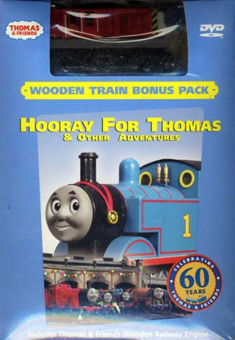 Thomas And Friends - Hooray for Thomas and Other Stories (With Wooden Train Toy) (Boxset) DVD Movie 