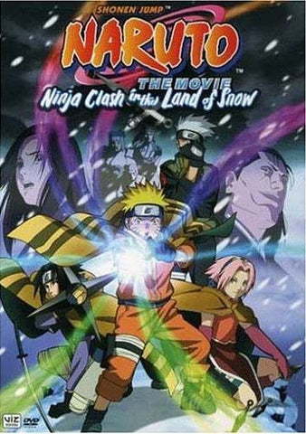 Naruto the Movie - Ninja Clash in the Land of Snow DVD Movie 