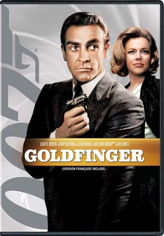 Goldfinger (White Cover) (James Bond) (Bilingual) DVD Movie 