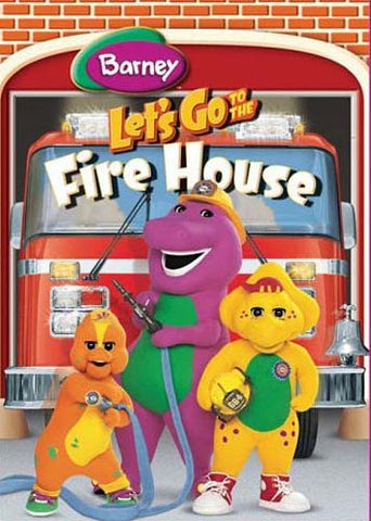 Barney - Let's Go to the Fire House (Keepcase) DVD Movie 