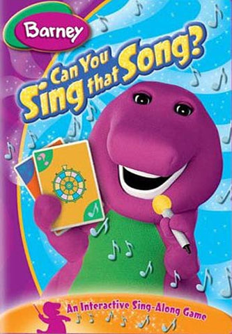 Barney - Can You Sing That Song? DVD Movie 