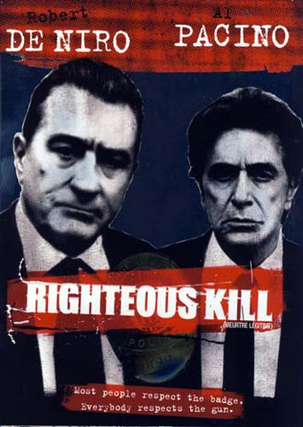 Righteous Kill DVD Movie 