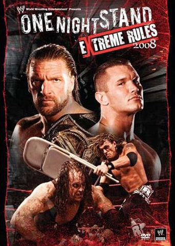 WWE One Night Stand Extreme Rules 2008 DVD Movie 