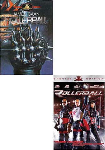 Rollerball (James Caan) / Rollerball (Double Take Original and Remake) DVD Movie 
