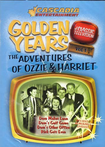 Golden Years of Classic Television - The Adventures of Ozzie and Harriet Vol.1 DVD Movie 