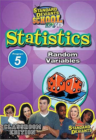 Standard Deviants School - Statistics Module 5 - Random Variables DVD Movie 