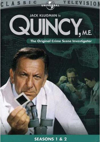 Quincy, M.E. - The Original Crime Scene Investigator Season 1 and 2 (Boxset) DVD Movie 