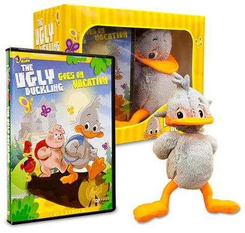 Ugly Duckling Goes on Vacation With Cuddly Plush Toy (BoxSet) DVD Movie 