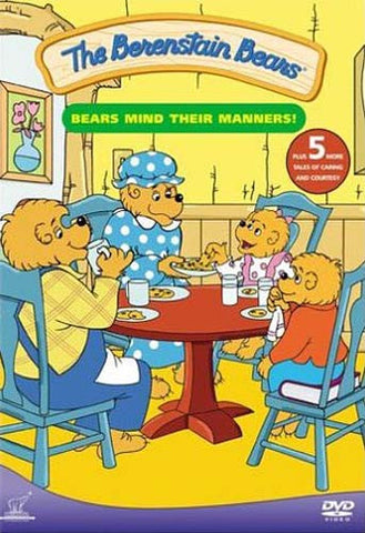 Berenstain Bears - Bears Mind Their Manners DVD Movie 