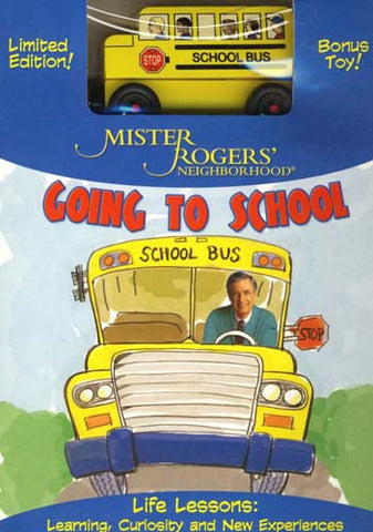 Mister Rogers  Neighborhood - Going to School (with Toy Bus) (Boxset) DVD Movie 