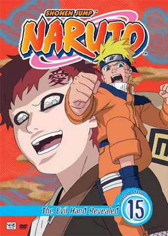 Naruto - The Evil Hand Revealed - Vol. 15 DVD Movie 
