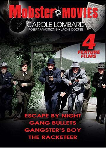 Mobster Movies - Escape by Night, Gang Bullets, Gangster's Boy, and The Racketeer DVD Movie 