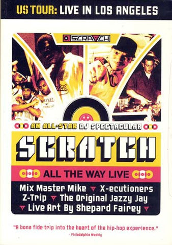 Scratch - All the Way Live DVD Movie 